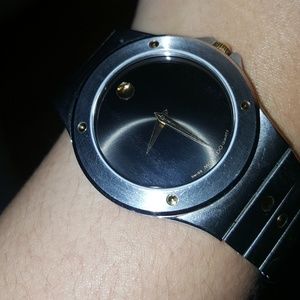 Two tone Unisex Movado watch